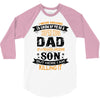 Super Cool Dad Of A Freaking Awesome Son 3/4 Sleeve Shirt