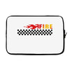 Fire Black Laptop sleeve