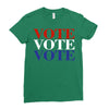 Vote Vote Vote America Ladies Fitted T-Shirt