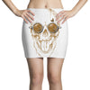 skull coffee Mini Skirts