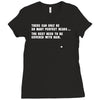 perfect head funny bald Ladies Fitted T-Shirt