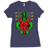 let's get busted Ladies Fitted T-Shirt