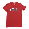 cat mom Ladies Fitted T-Shirt