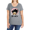 saiyan ramen Ladies Curvy T-Shirt
