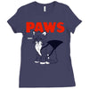paws Ladies Fitted T-Shirt