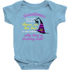 sometimes you have to throw on the hat! Baby Bodysuit
