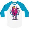 all seeing bunny 3/4 Sleeve Shirt