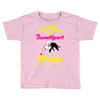 my pitbull is a sweetheart Toddler T-shirt