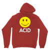 acid house smiley face 90's rave club hardcore party Unisex Hoodie