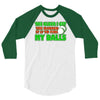 funny golf the older i get, ideal gift, birthday present 3/4 Sleeve Shirt