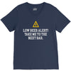 low beer alert V-Neck Tee