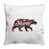 Mama Bear Throw Pillow