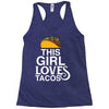 This Girl Loves Tacos Racerback Tank