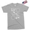bicycle cyclopath bike hobby exploded Exclusive T-shirt