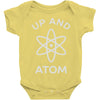 up and atom funny chemistry Baby Onesie