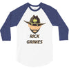 rick grimes walking dead 3/4 Sleeve Shirt