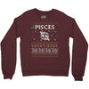 pisces christmas ugly sweater Crewneck Sweatshirt