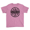 khabib nurmagomedov black logo Youth Tee