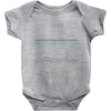 linear landscape Baby Onesie