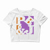 pb&amp;j vectorized Crop Top