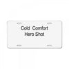 cold comfort License Plate