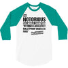 The Notorious 3/4 Sleeve Shirt
