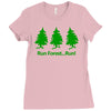 run forest run Ladies Fitted T-Shirt