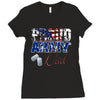 proud army dad 3 Ladies Fitted T-Shirt
