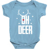 oh deer Baby Bodysuit