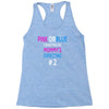 pink or blue mommy is expecting number 2 new Racerback Tank