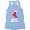 well hung Racerback Tank