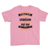 Super Cool Grandson Of A Freaking Awesome Pop Pop Youth Tee