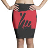 hand love Pencil Skirts