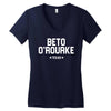 Beto O'rourke Texas Women's V-Neck T-Shirt