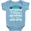 i don't have stepdaughter funny gift for stepdad. Baby Bodysuit