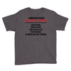 Smartass March Girl Youth Tee