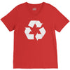 recycle symbol V-Neck Tee