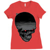 skull Ladies Fitted T-Shirt