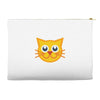 cat yellow Accessory Pouches