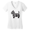 dog lover Women's V-Neck T-Shirt