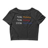 mommy daddy harrison baby name Crop Top