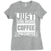 Just One More Chicken I Promise Ladies Fitted T-Shirt