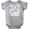 1955 old school hot rod outlaw gasser drag car blower Baby Onesie