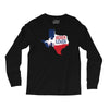 texan boxer lover Long Sleeve Shirts
