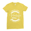 legendary vintage 1996 Ladies Fitted T-Shirt
