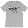 t rex skeleton santa claus T-Shirt