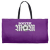 soccer mom rhinestone Weekender Totes