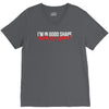 i'm in good shape round is a shape! funny V-Neck Tee