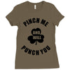 pinch me Ladies Fitted T-Shirt