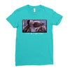 I'll Be Right Here E.t. Ladies Fitted T-Shirt